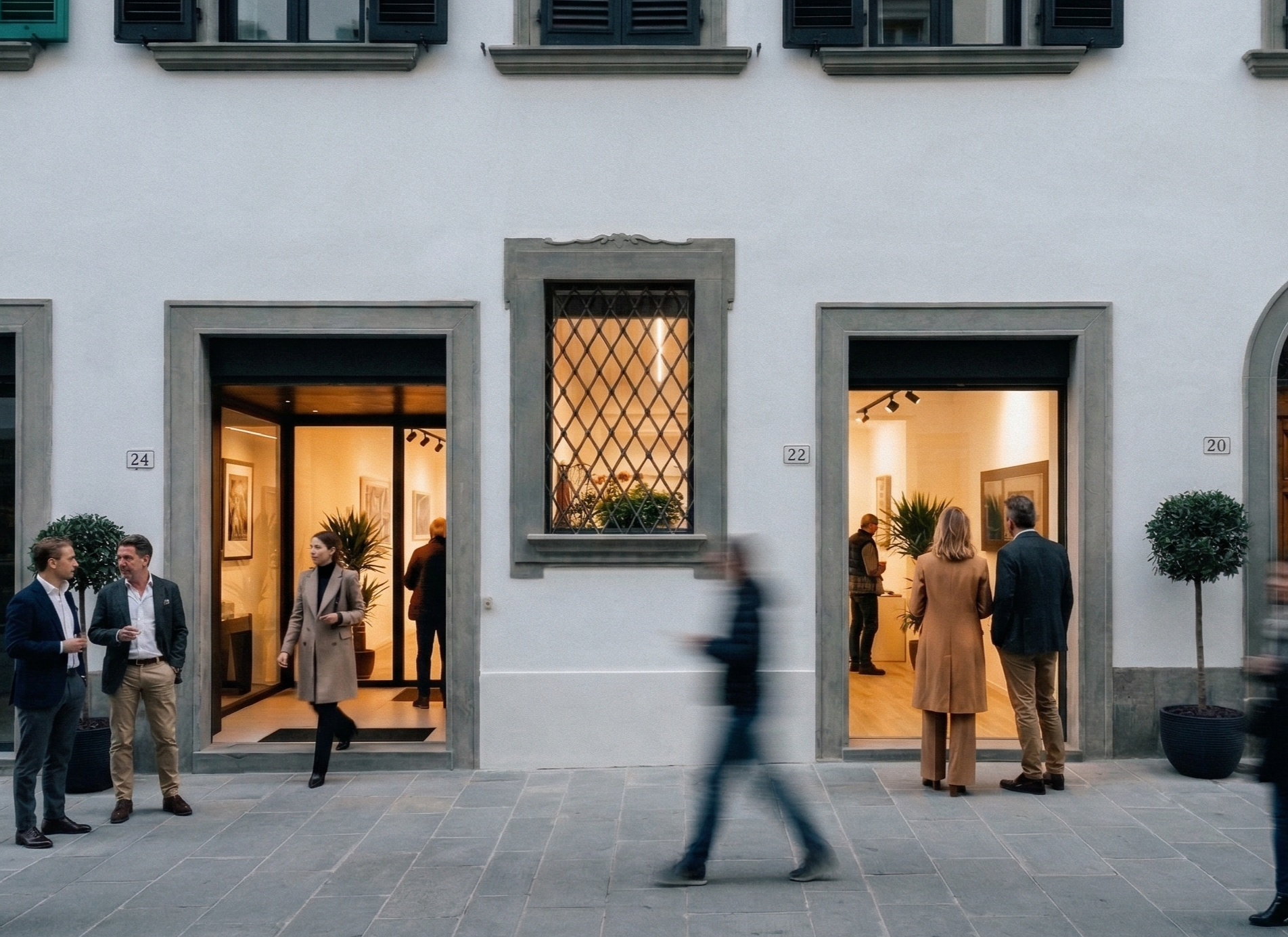 Mostra Bonechi Arte — Esterno galleria